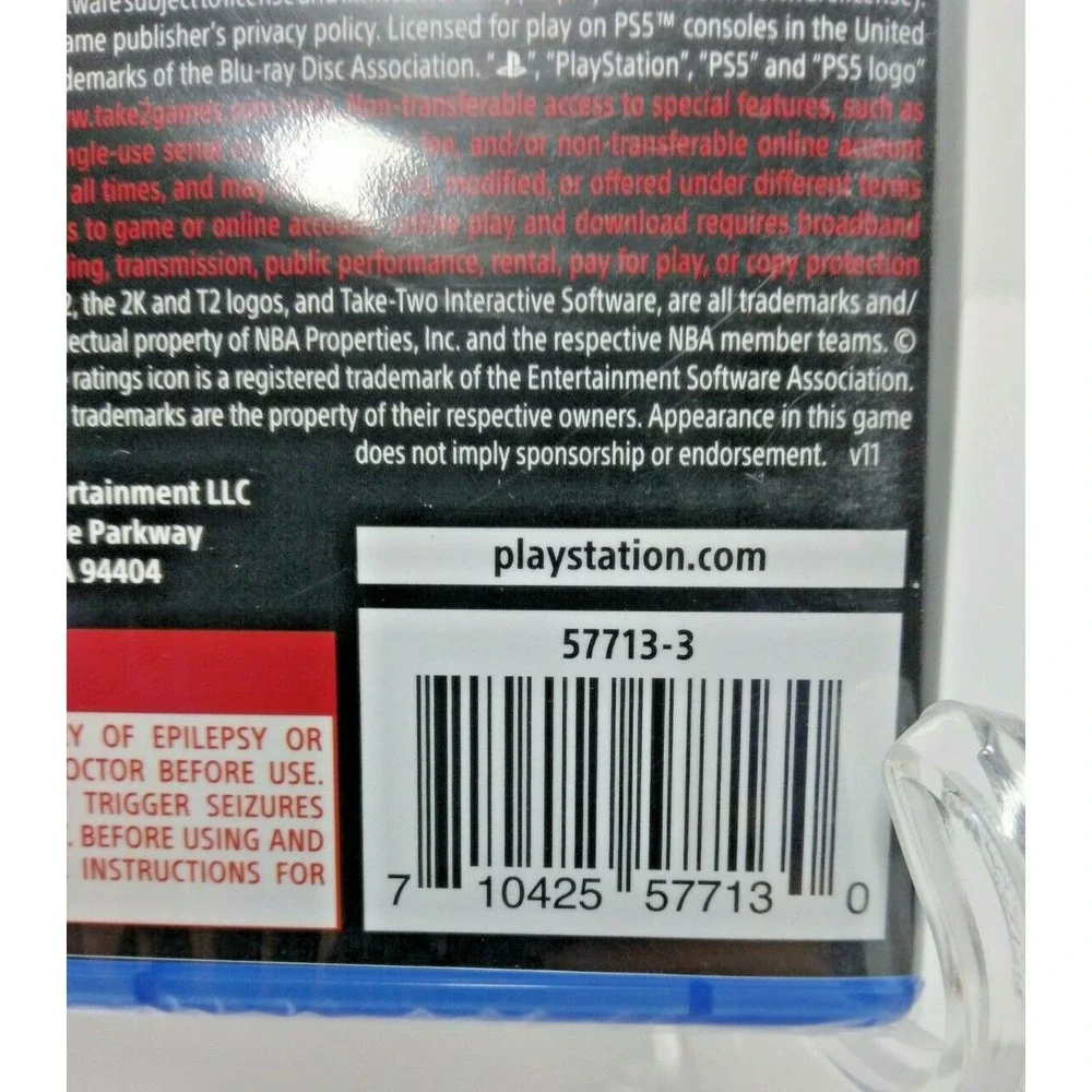 NBA 2K21 Sony PlayStation 5 PS5 Brand New Factory Sealed Zion‎ Williamson Cover